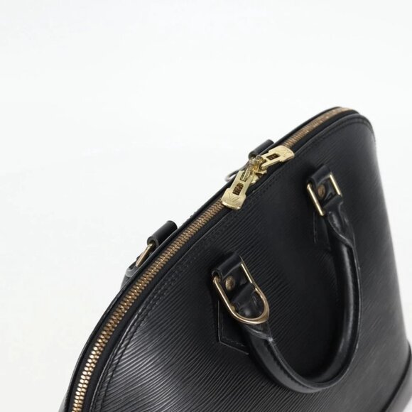 LOUIS VUITTON Epi Alma Hand Bag Black LV - Picture 7 of 14